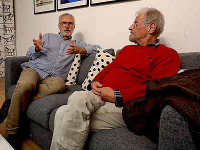 Jürgen Kapeller (links) und Chris Scheuer.