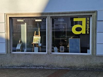 Monika Lafer (links) und Mathias Petermann im „Zeit.Raum“.