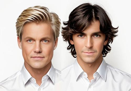 Wenn die KI Anders und Bohlen portraitiert.