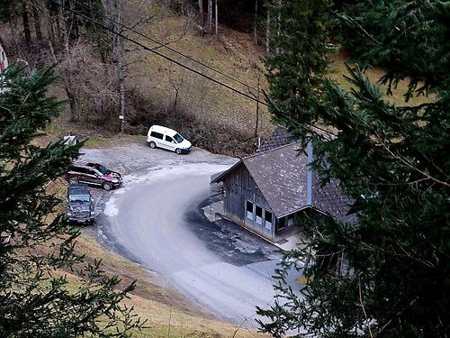 Auf dem Weg zur Quelle der Raab: Die Jausenstation „Waldmühle“ wurde an einem Platz erreichtet, wo einst eine Mühle bestand.