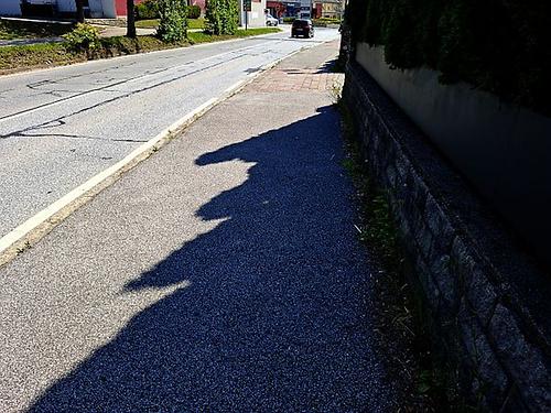 Zu wenig Schatten in der Stadt.