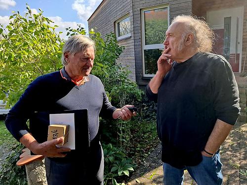 Richard Mayr (links) Und Luis Siegl aka Teglich Alois