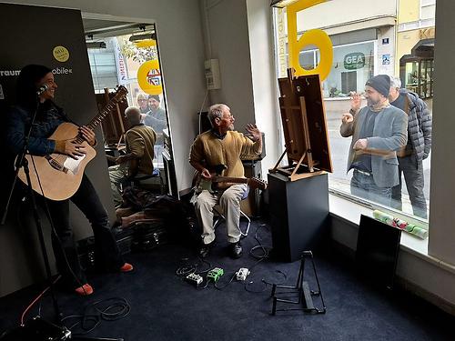 Autonome Verhältnisse: Emily Scheuer-Penny und Chris Scheuer im Gleisdorfer „Zeit.Raum“.