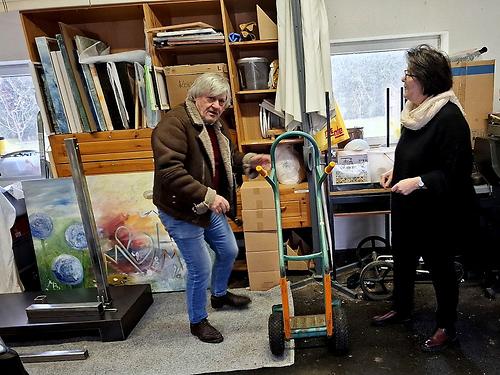 Richard Mayr und Martina Brandl in Sachen „artgerecht“.