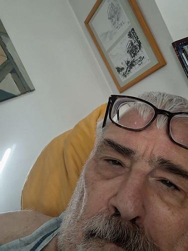 Lauter alte Athleten da draußen; mich ausgenommen.