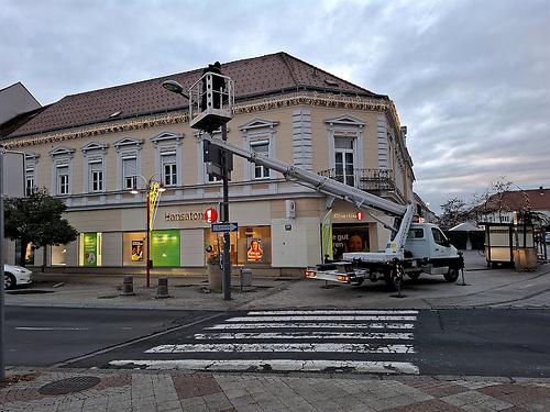 Hier im Blick auf den Hauptplatz.
