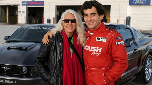 Petra Schwarz und Ayrton Senna