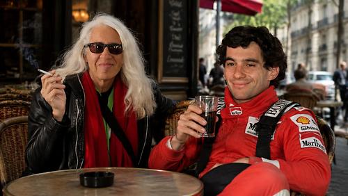 Petra Schwarz und Ayrton Senna by KI