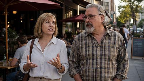 Martin Krusche und Ingeborg Bachmann by KI