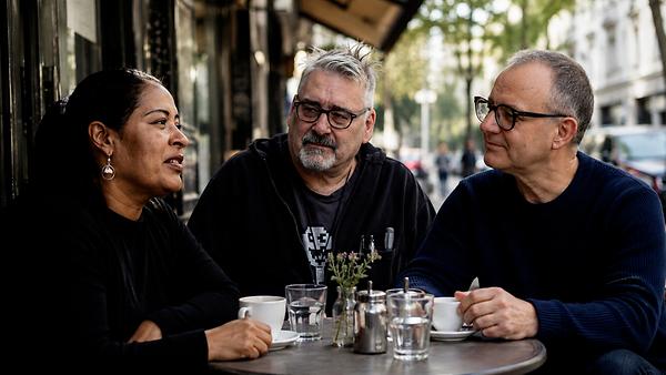 Billie Holiday, Martin Krusche und Johannes Rubey by KI