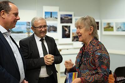 Links Christoph Stark, rechts Marianne Graf