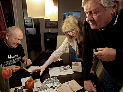 ‎Von links: Wolfgang und Melitta Winkler, Richard Mayr.