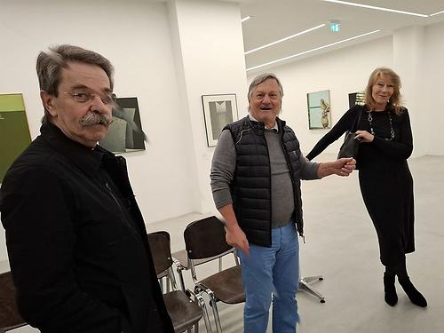 Von links: Erich Wolf, Richard Mayr und Melitta Winkler.