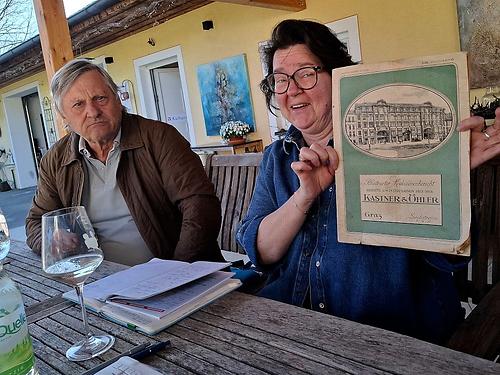 Richard Mayr und Martina Brandl.