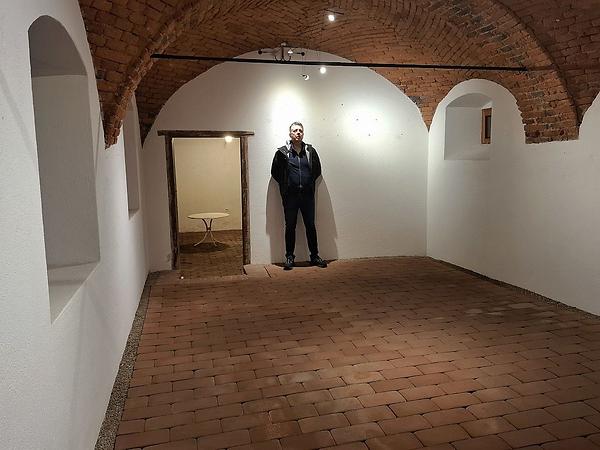 Selman Trtovac in der Gleisdorfer Poststation.