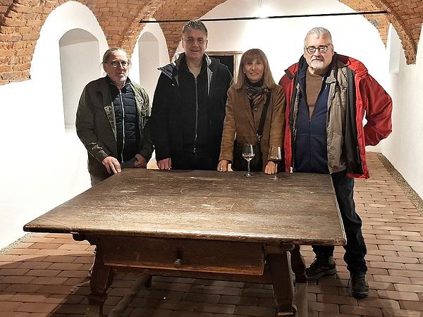 Von links: Heimo Müller, Selman Trtovac, Mirjana Peitler und Martin Krusche.