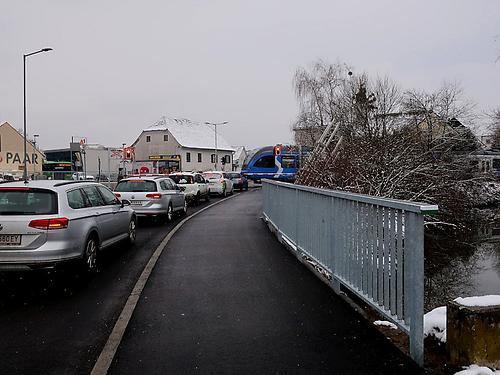 Diese Einmündung sehen Sie genauer auf dem letzten Foto dieser Seite. (Zum Vergrößern anklicken!)