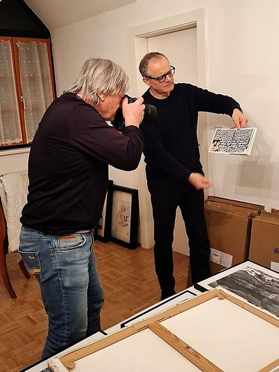 Richard Mayr (links) und Johannes Rubey.