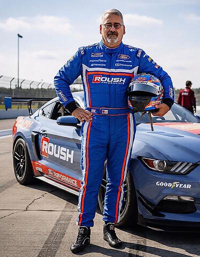 KI: Krusche beim Roush Mustang