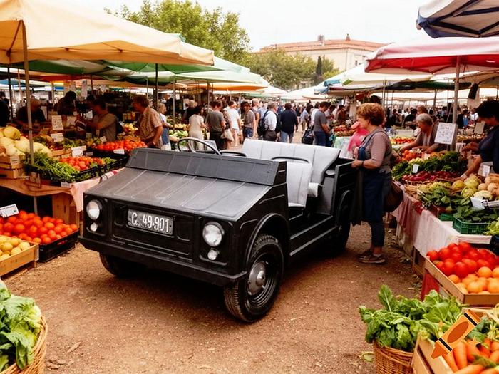 Puch Kübelwagen per KI