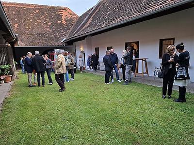 Der Innenhof der Poststation.