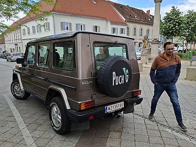 Micky Tieber bei einem gepflegten 300 GE.