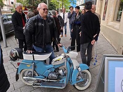 Ein Besucher hat seine Daisy (DS 59) mitgebracht.