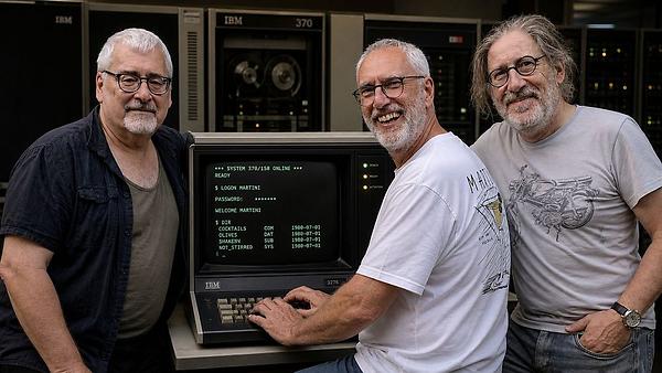 Drei Gang-Mitglieder by KI, von links: Martin Krusche, Jürgen Kapeller und Heimo Müller