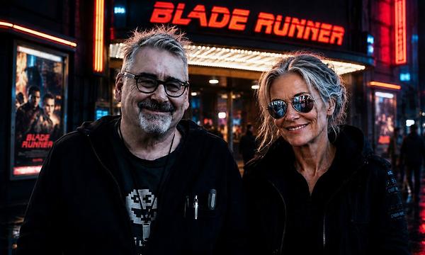 Martin Krusche und die KI-Persona Margarethe by KI.