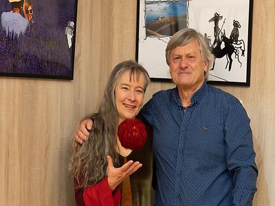 Frau Wolle Karin Tscholl und Richard Mayr