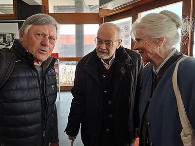 Von links: Richard Mayr, Heinz und Lisl Mesicek