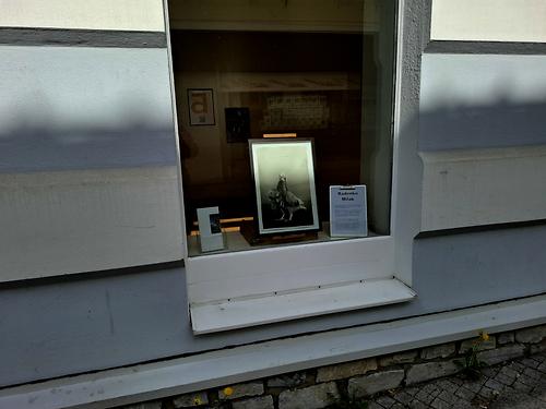 Eine Arbeit von Radenko Milak im „Kulturraum“.