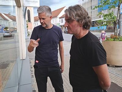 Norbert Gall (links) und Joachim Karner