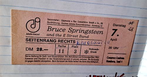 Anno 1981: Vier Stunden Joy Ride mit dem Boss.
