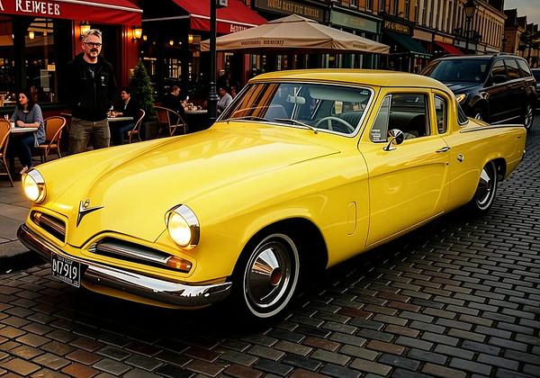 Der Studebaker Commander Starliner.