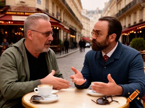 Mit Emile Zola im Gespräch über Zensurfragen (by KI)