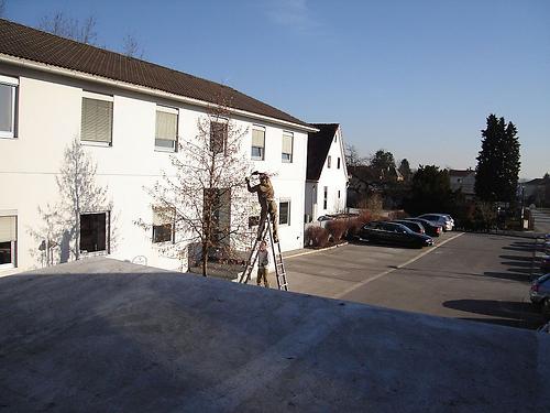 Das ursprüngliche Gebäude.