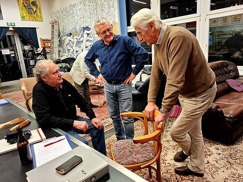 Versiert in Theorie und Praxis, von links: Fredi Thaler, Werner Musil und Max Zottler.