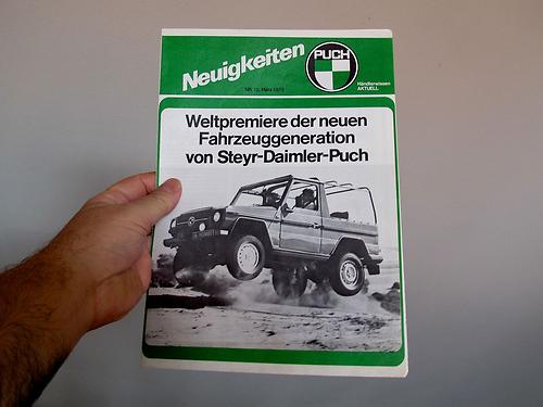 Das Heft zur Erstpräsentation.