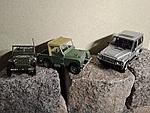 Big Three: Jeep, Landrover und G-Klasse