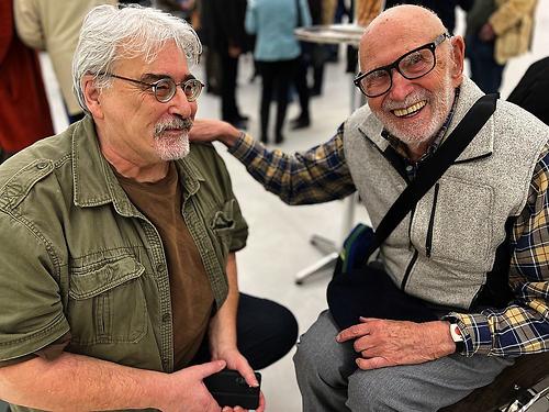 Gustav Zankl (rechts) und Martin Krusche. (Foto: Franz Sattler).