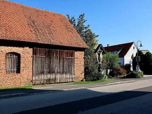 Das Gleisdorfer Kreuz am Rennfeld als Erinnerung an niedergeschlagene Bauern.