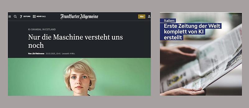 Solche Ergebnisse werden nicht von, sondern mit einer KI erarbeitet.