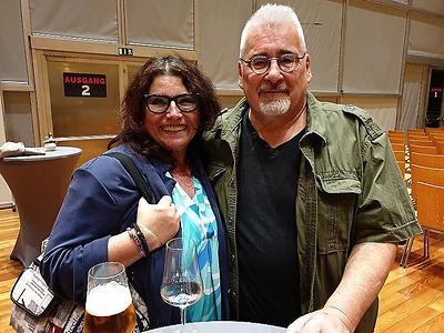 Verlegerin Anita Keiper und Autor Martin Krusche.