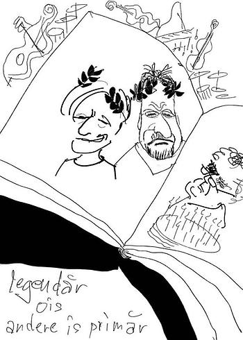 Von links: Richard Mayr, Martin Krusche und Franz-Robert Wagner, umgeben von den „Tuesday Microgrooves“.