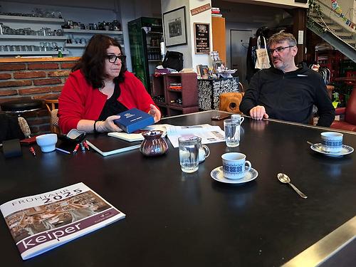 Anita Keiper und Robert Fimbinger.