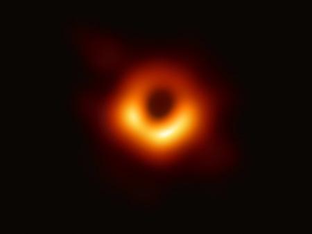 Das Schwarze Lochs in der Galaxie Messier 87. (Foto: The European Southern Observatory, CC BY 4.0)