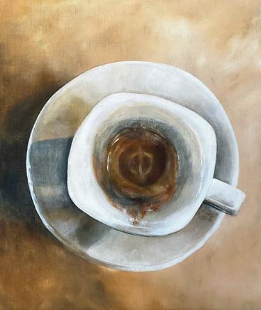 Monika Lafer: Espresso in Venedig.