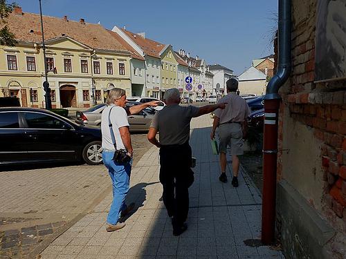 Im Zentrum von Nagykanizsa.