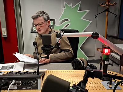 Redakteur Franz Neger.